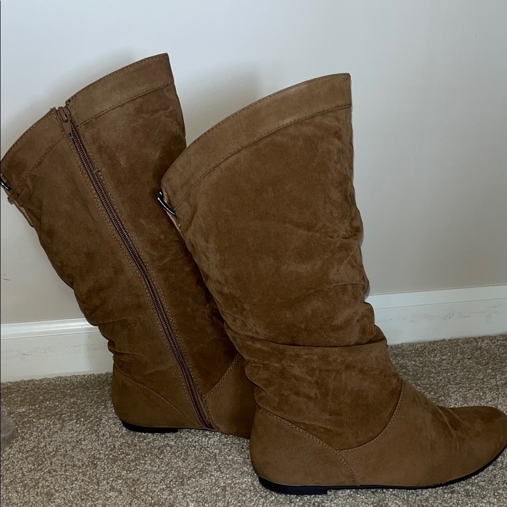 Bongo Brown Suede Women's Boots